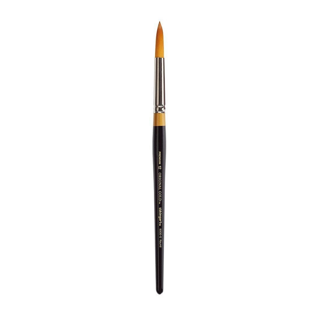 KINGART® Original Gold® 9272 Dome Round Acrylic Handle Series, Synthetic  Blend Premium Multimedia Artist Brushes