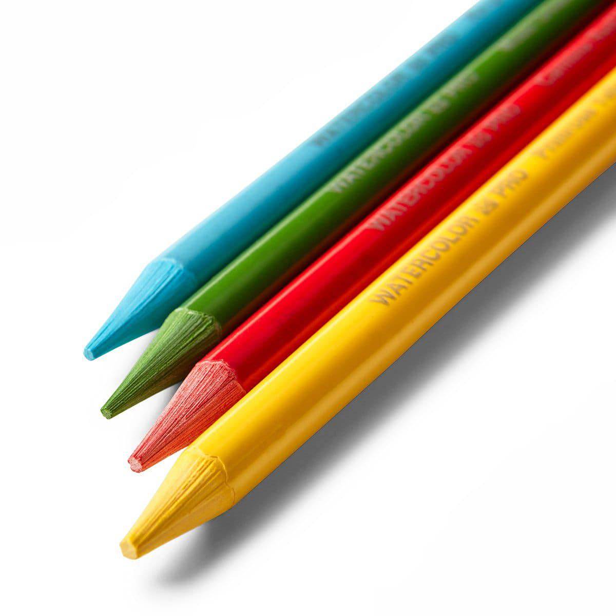 Kingart Studio Colored Pencil Set, Soft Wax-Based Cores, Set of 72