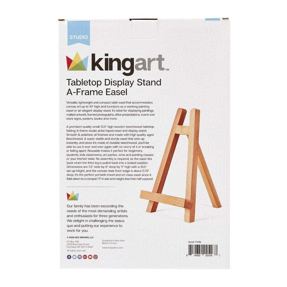  U.S. Art Supply 11 Small Tabletop Display Stand A