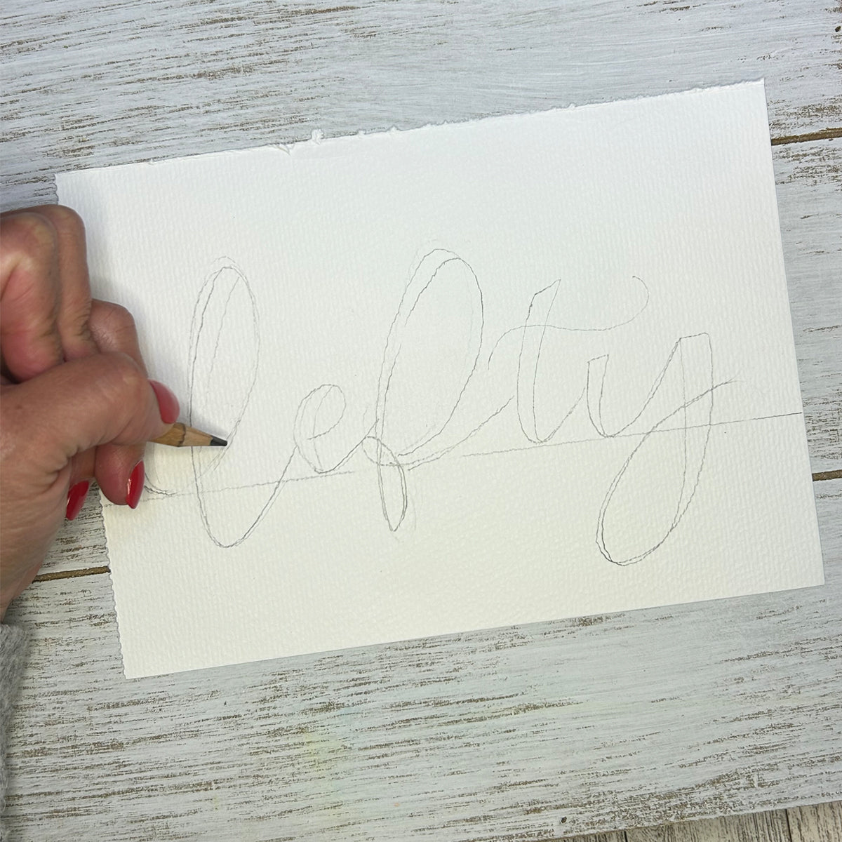 Tips for Lefty Lettering Artists — KINGART