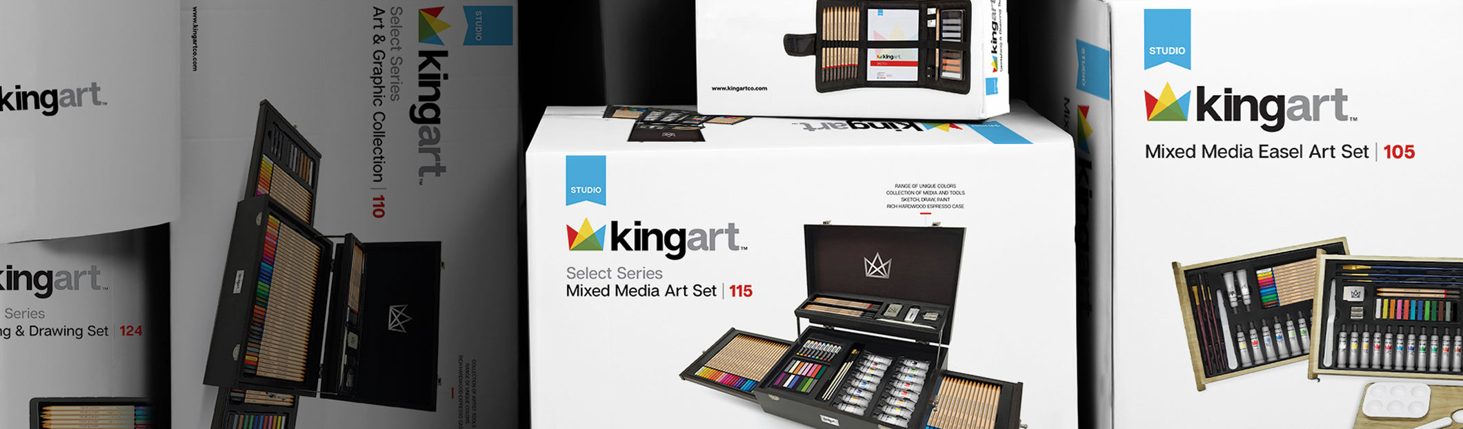 Art Sets: Mixed Media, Pastel, Sketching, Watercolor — KINGART