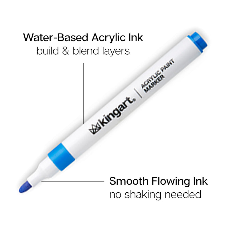 Acrylic Paint Markers 48 Colors - Studio - KINGART