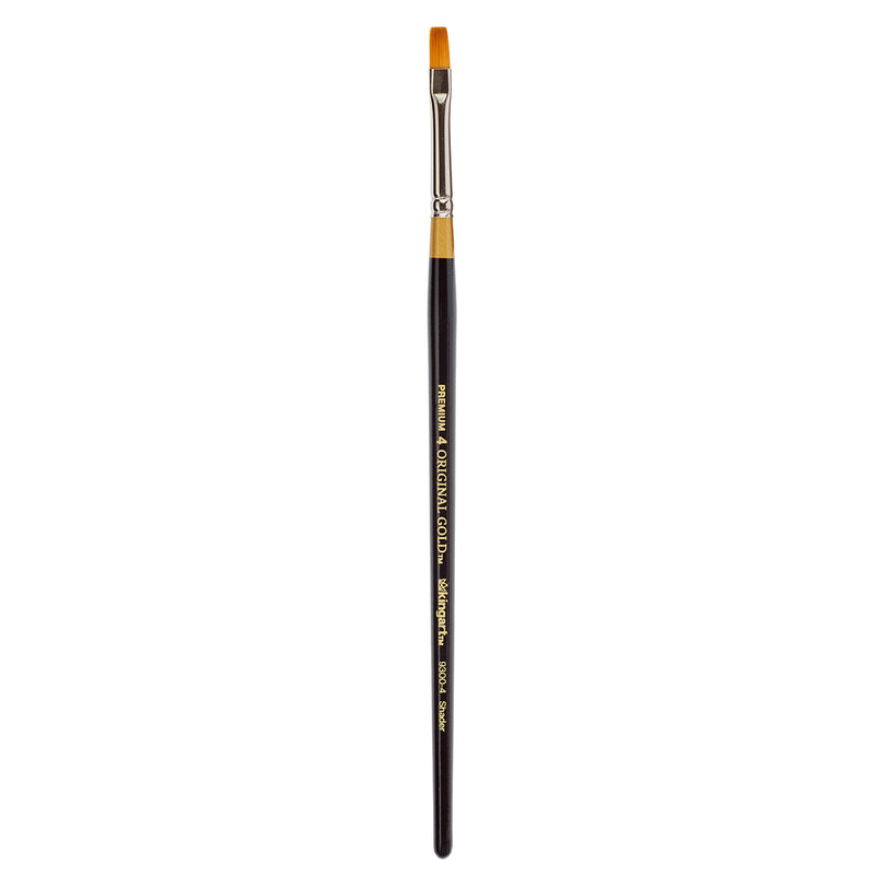 Original Gold® Golden Taklon Acrylic Handle Brush Set 9 pc - Teachers Set