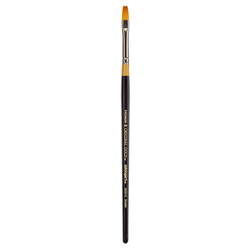Original Gold® Golden Taklon Acrylic Handle Brush Set 9 pc - Teachers Set