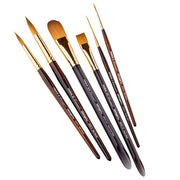Finesse™ Gift Box Brush Set, 6 pc - Premium - KINGART®