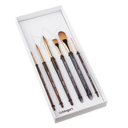 Finesse™ Gift Box Brush Set, 6 pc - Premium - KINGART®
