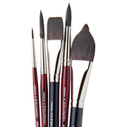 Equinox™ Watercolor Brushes 5 pc - Premium - KINGART