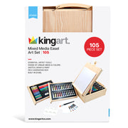 Mixed Media Easel Art Set 105 pc - ARTIST SETS - KINGART