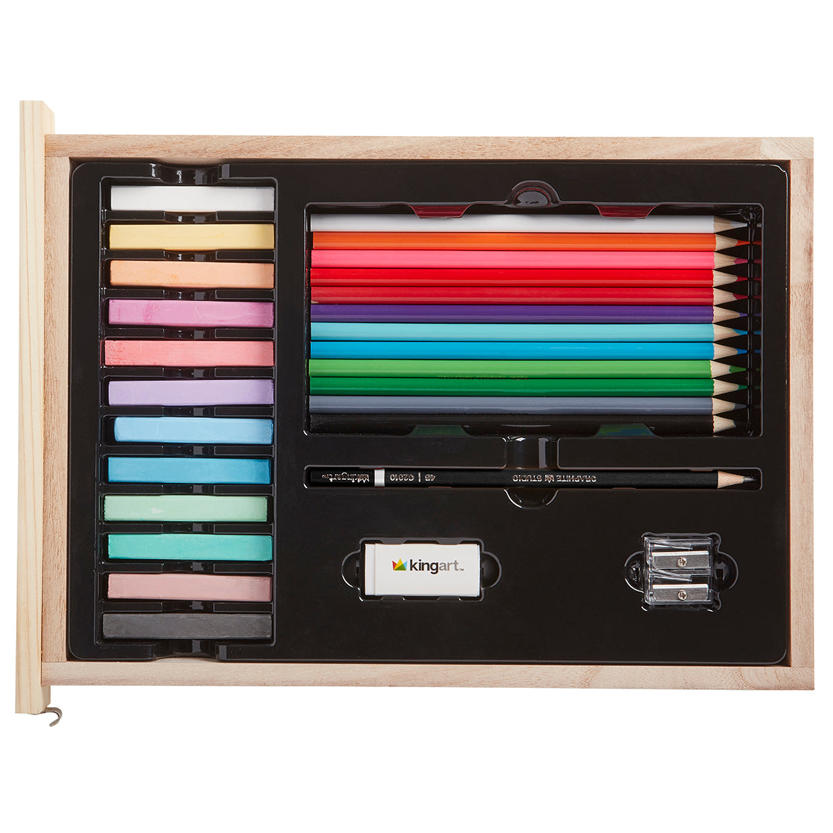 Mixed Media Easel Art Set 105 pc — KINGART