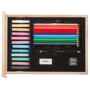 Mixed Media Easel Art Set 105 pc - ARTIST SETS - KINGART