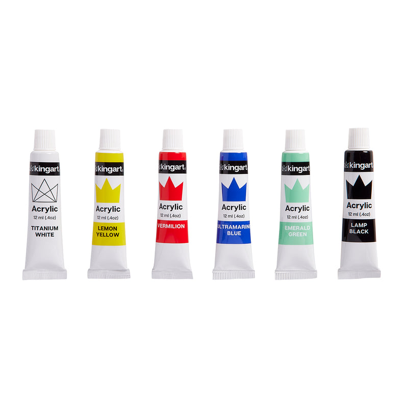 Acrylic Painting Set with Tabletop Easel, 15 pc - Studio - KINGART®