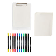 Marker Set with Drawing Board Case, 30 pc - Studio - KINGART