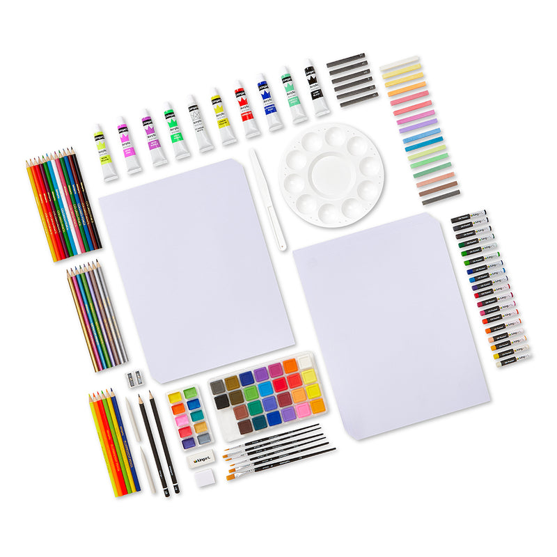 Mixed Media Art Set – 175 Pieces - ARTIST SETS - KINGART