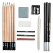 Sketch & Draw Set 17 pc - Studio - KINGART
