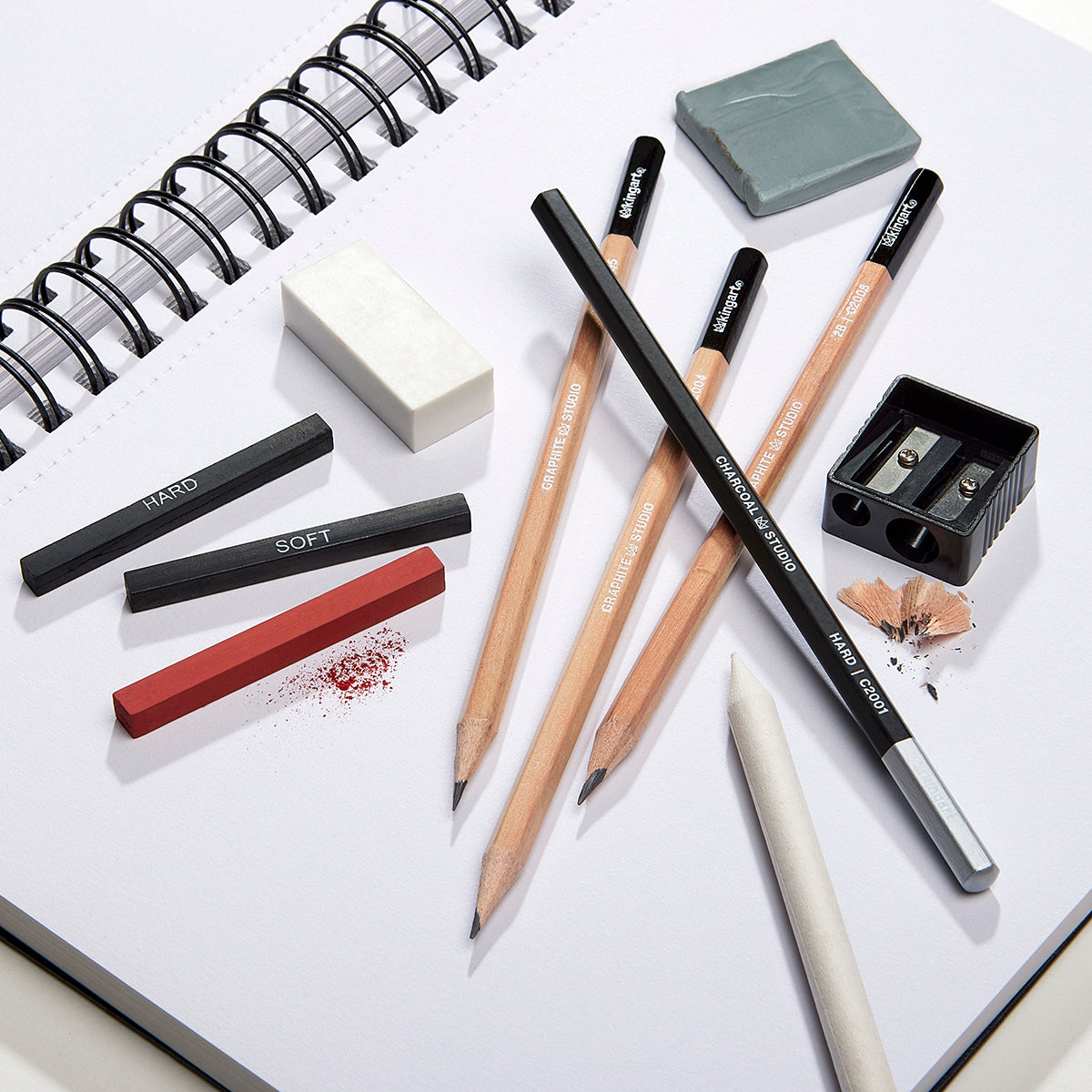 Sketch & Draw Set 17 pc — KINGART
