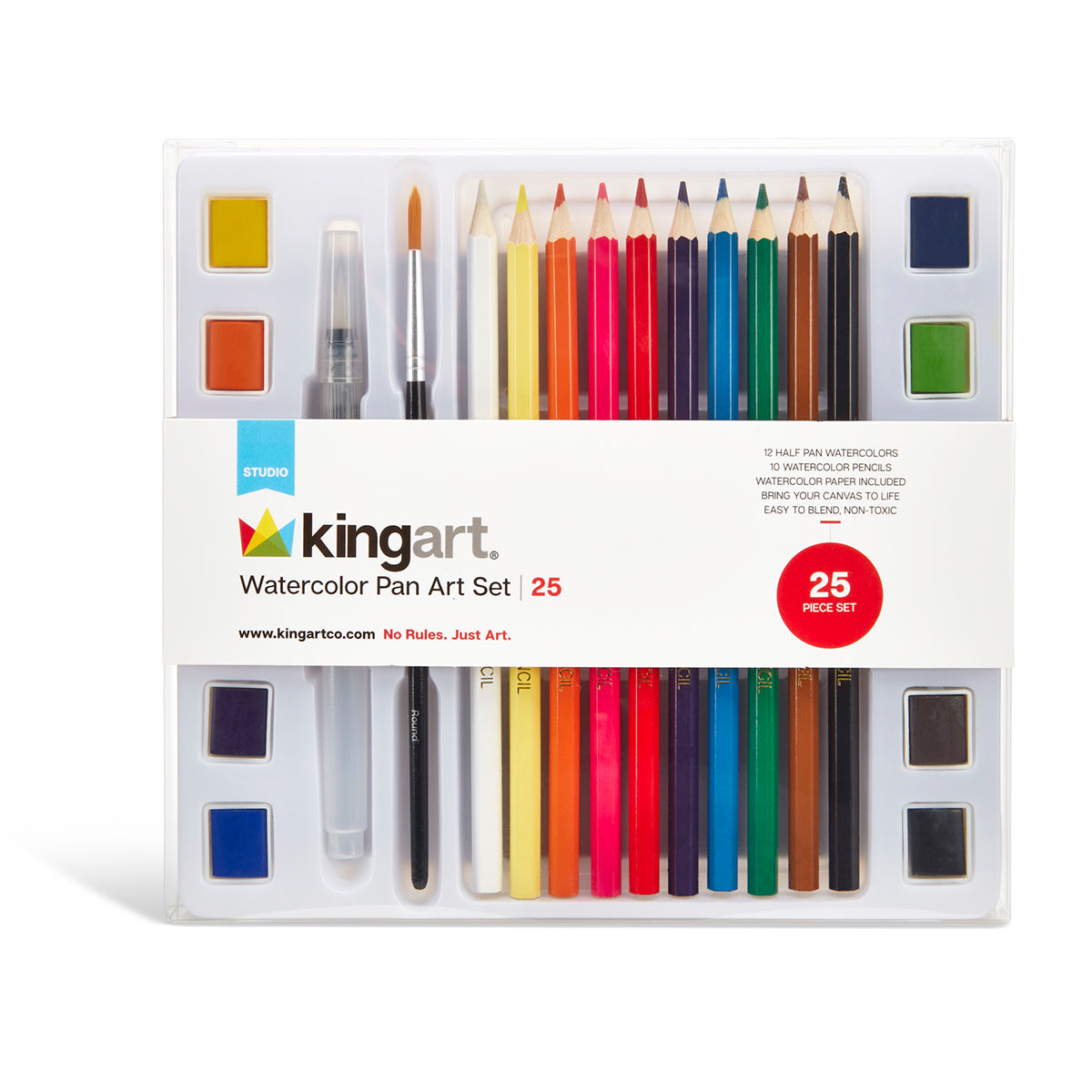 Watercolor Brush Pens Set 12-Piece