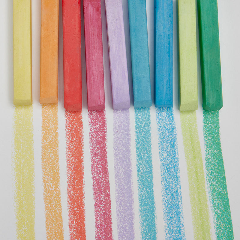Square Chalk Pastels 24 pc