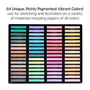 Chalk Pastels 64 pc - Studio - KINGART