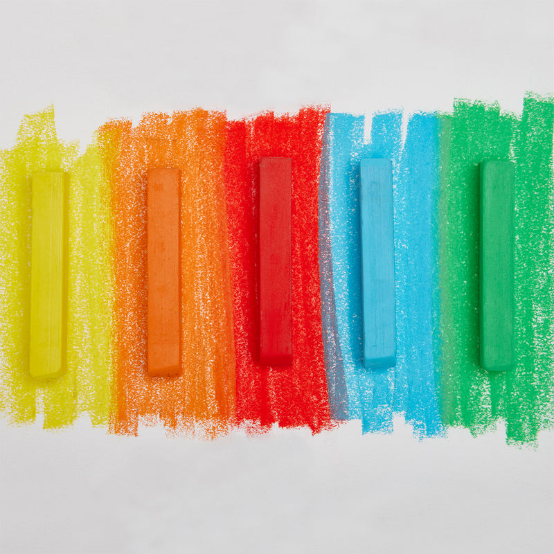 Square Chalk Pastels - 48 Colors