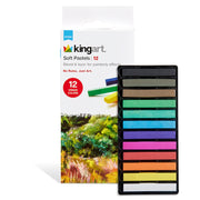 Square Soft Pastel Set, 12 pc -  - KINGART