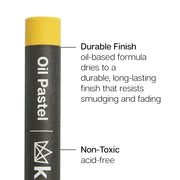 Oil Pastels 60 pc - Studio - KINGART®