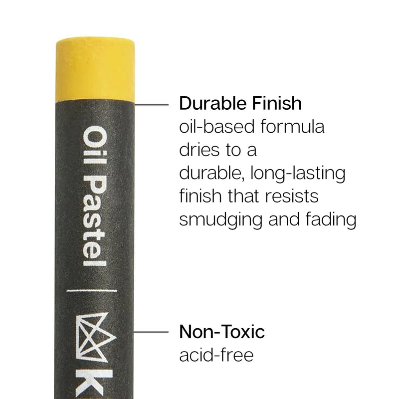 Oil Pastels 60 pc - Studio - KINGART®