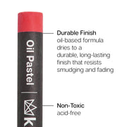 Oil Pastels 24 pc - DRAWING & SKETCHING SUPPLIES - KINGART