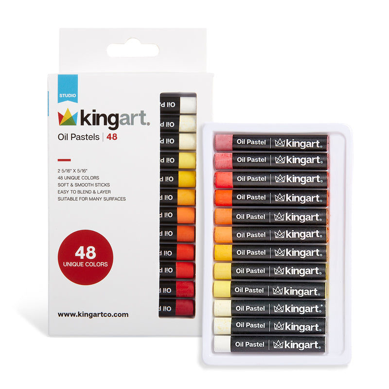 Oil Pastels 48 pc -  - KINGART