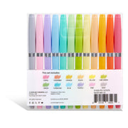 Pastel Fine Line Pens 12 Colors - MARKERS & PENS - SHANGHAI CMB IMPORT & EXPORT CO., LTD