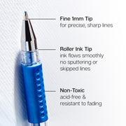 Gel Pens 20 Metallic Colors - Studio - KINGART