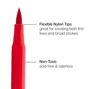 Watercolor Brush Markers 12 Colors - Studio - KINGART