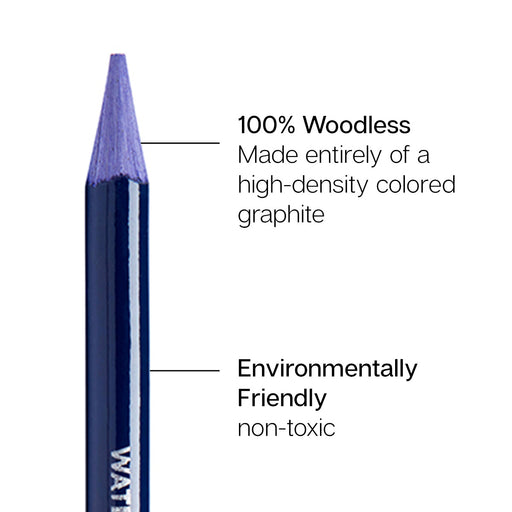 Woodless Watercolor Pencils 24 Colors - Pro - KINGART