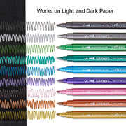 Twin-Tip™ Metallic Pens 10 Colors - Studio - KINGART