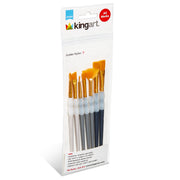 Studio Golden Nylon Brush Set – 7 Pieces - STUDIO LEVEL BRUSH SETS - KINGART