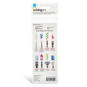 Studio Golden Nylon Brush Set – 7 Pieces - STUDIO LEVEL BRUSH SETS - KINGART