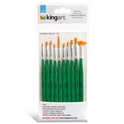 Studio Golden Nylon Detail Brush Set – 10 Piece - STUDIO LEVEL BRUSH SETS - KINGART