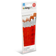 Studio Golden Nylon Brush Set - 12 Pieces - Studio - KINGART