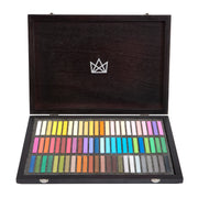 Soft Pastels, Espresso Wood Case, 72 Colors - Pro - KINGART®