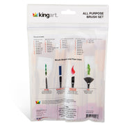 Value Pack Brush Set 50 pc - Value - KINGART®