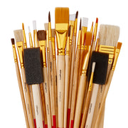 Brush Set Multi-Purpose 25 pc - Value - KINGART
