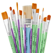 Studio Variety Pack Brush Set – 15 Piece - STUDIO LEVEL BRUSH SETS - KINGART