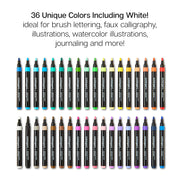 Acrylic Paint Markers 36 Colors - PAINTS, PASTELS, GEL STICKS - KINGART