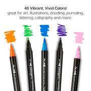 Twin-Tip™ Acrylic Paint Pens 48 Colors -  - SHANGHAI CMB IMPORT & EXPORT CO., LTD