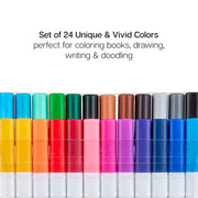 Fine Line Pens 24 Colors - Studio - KINGART