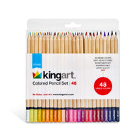 Colored Pencils, 48 Colors - Studio - KINGART®