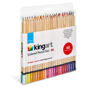 Colored Pencils, 48 Colors - Studio - KINGART®