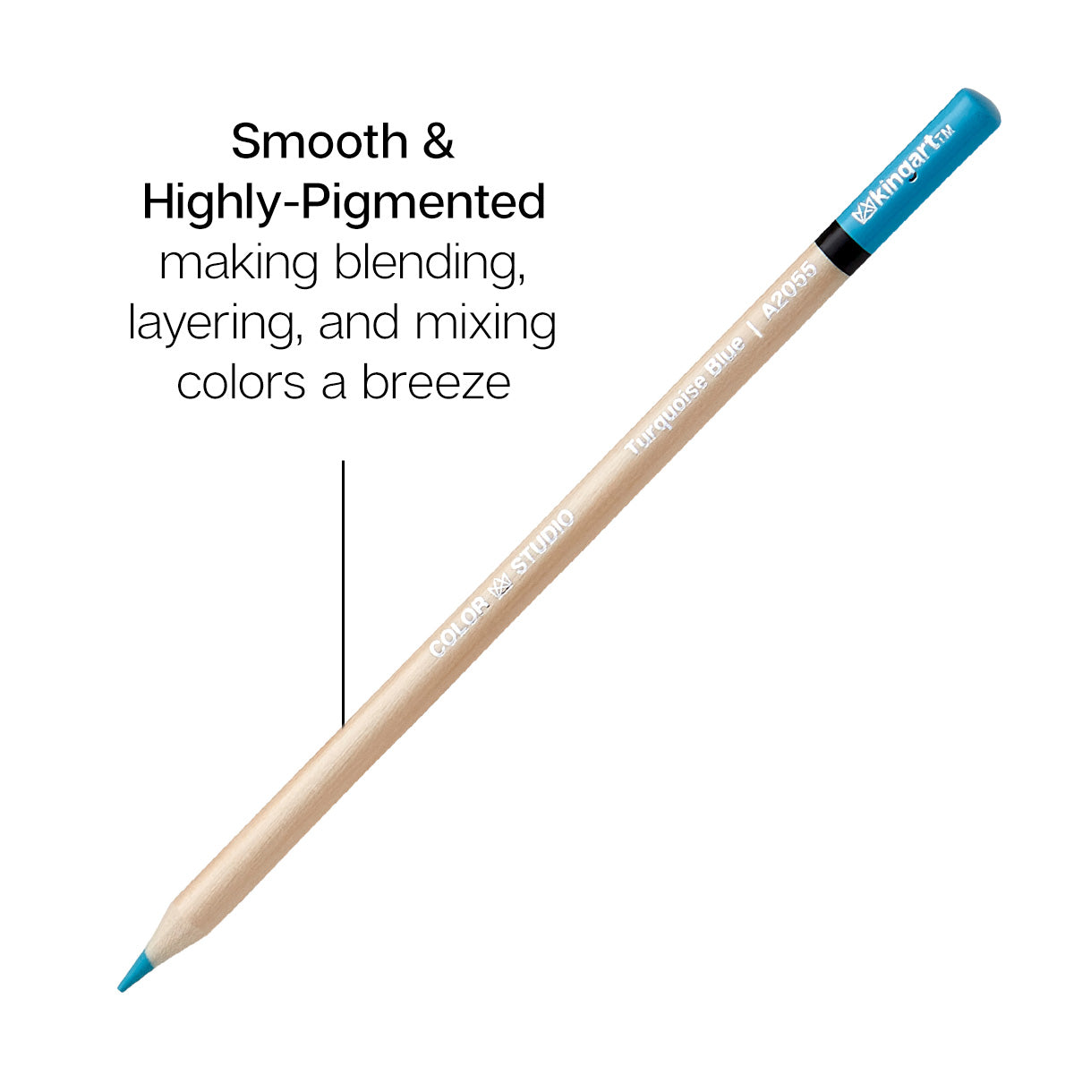 Studio Colored Pencils Set - Soft Core - 72 Colors — KINGART