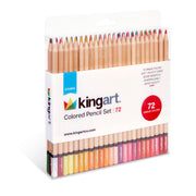 KINGART® Soft Core Colored Pencils Set of 72 Unique Vibrant Colors - Studio - KINGART®