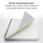 Mixed Media Paper Pad Bundle – 3 Pack (7”x10”, 8”x10”, 9”x12”) – 60 Sheets Each - ARTIST PAPER - KINGART