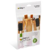 Brush Set 25 pc - Value - KINGART®